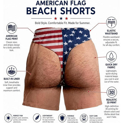 USA Illusion Shorts