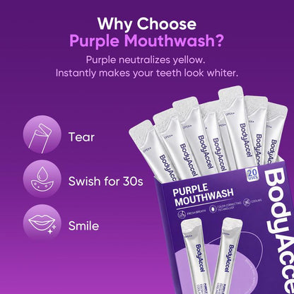 Purple Mouthwash