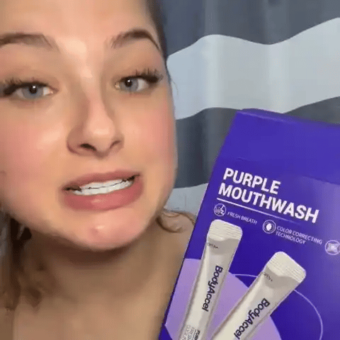Purple Mouthwash